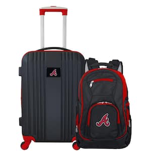 MLB Atlanta Braves 2-Piece Set Luggage and Backpack