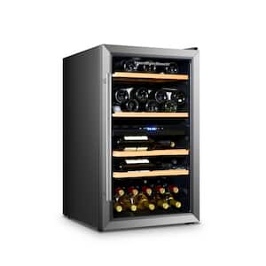 18.9 in. 43-Bottle Dual Zone Wine Cooler