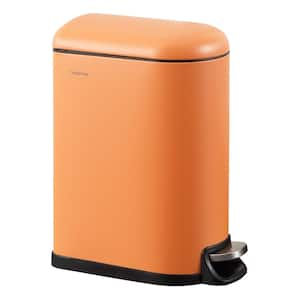 Roland Mini 2.6 Gal. Carrot Cake Step-Open Trash Can