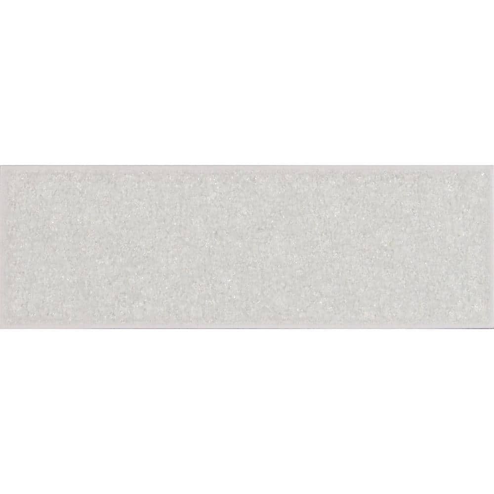 Frosted Icicle 6 in. x 6 in. Glossy Glass Wall Tile Sample (0.19 sq. ft.) price history on PriceWatchPro