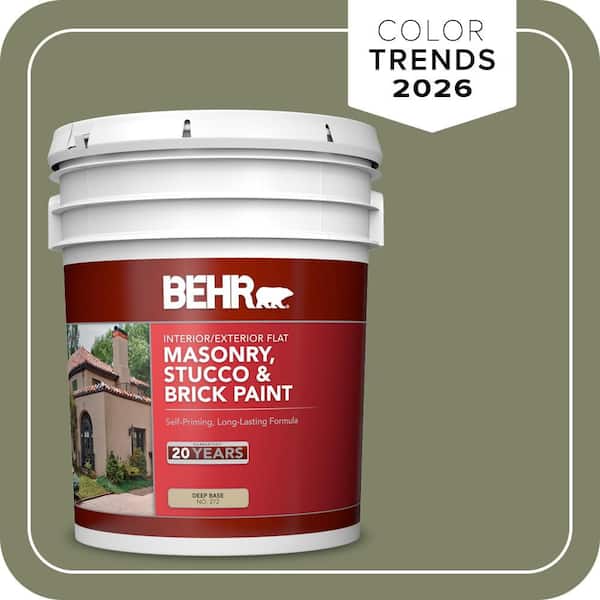 5 gal. #S380-6 Ecological Flat Interior/Exterior Masonry, Stucco and Brick Paint