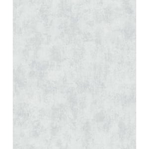 57.5 sq. ft. Ice Pearl Claire Faux Suede Nonwoven Paper Unpasted Wallpaper Roll