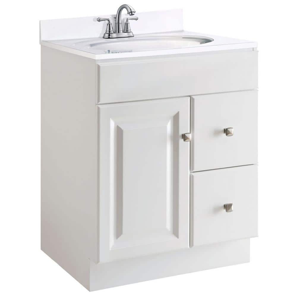 Design House Wyndham 24 in. W x 21 in. D Unassembled Bath Vanity ...