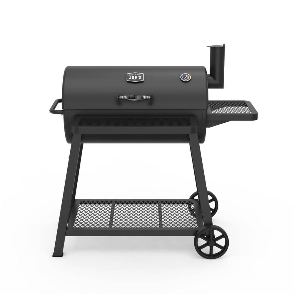 OKLAHOMA JOE'S Laredo Series 900 Offset Charcoal Smoker and Grill