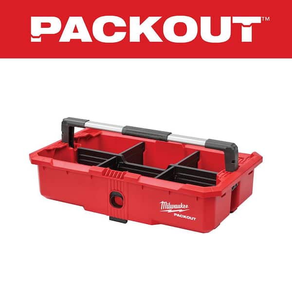 Milwaukee PACKOUT 5-Compartment Low-Profile Compact Small Parts
