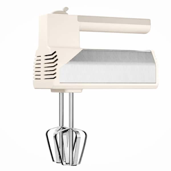 5-Speed Handheld Electric Mixer with 200W Turbo, Stainless Steel Accessories and 59 in. Cord