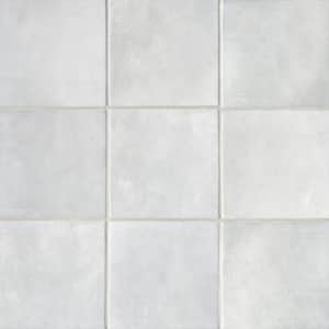 Cloe Square Glossy Grey 5 in. x 5 in. Ceramic Wall Tile (10.83 sq. ft./Case)