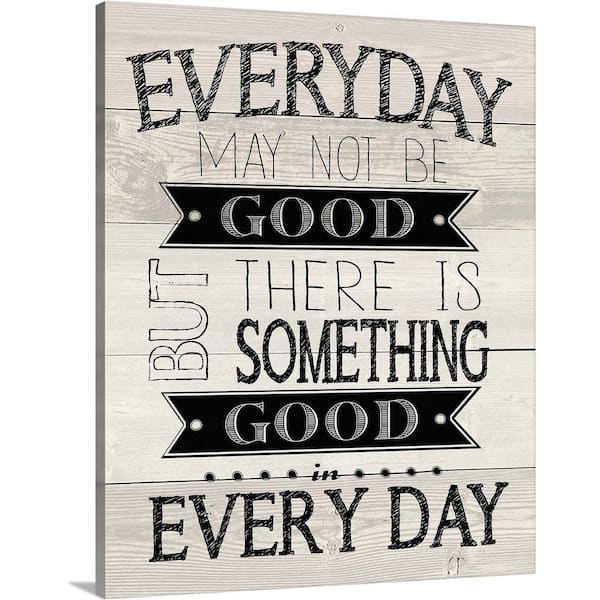 GreatBigCanvas "Every Day, Rustic" by Jo Moulton Canvas Wall Art