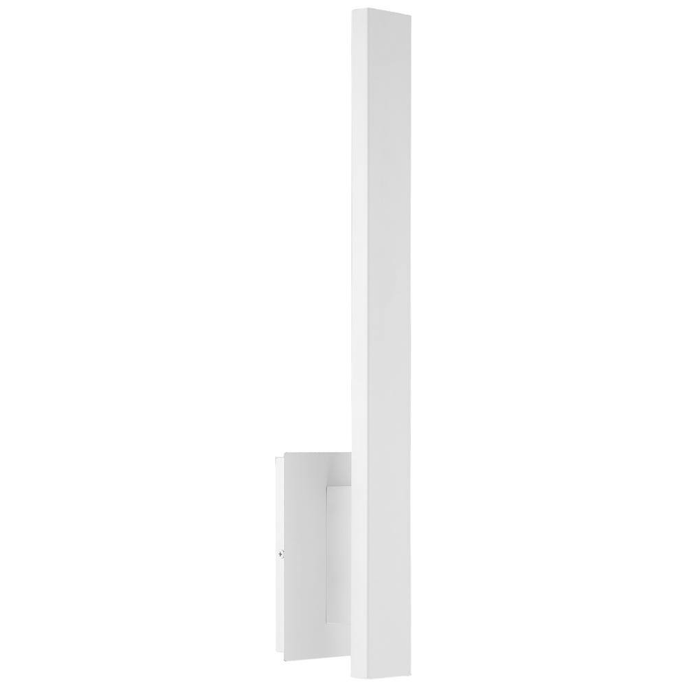 Haus White Acrylic Dimmable LED Wall Sconce