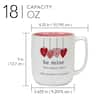 Certified International Valentine's Day 18 oz. Assorted Colors Beverage Mugs  (Set of 4) 12320SET4 - The Home Depot