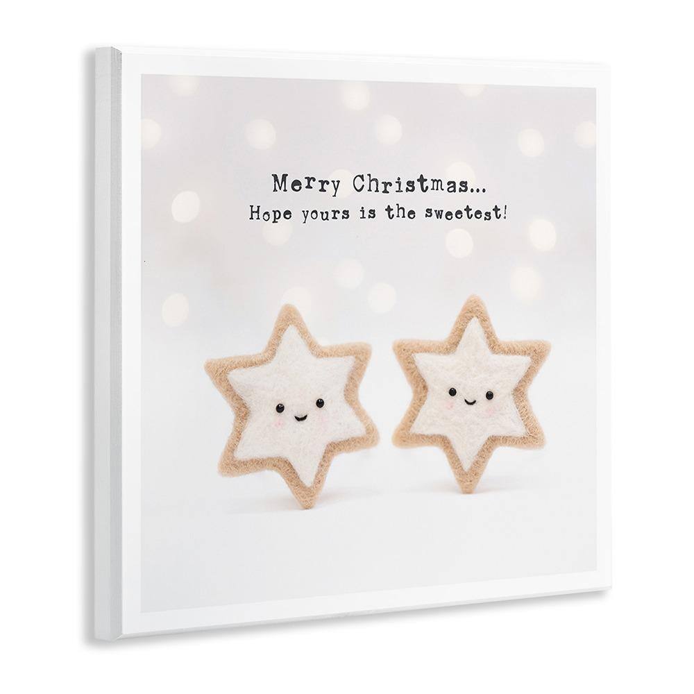 Stupell Industries Christmas Cookie Phrase Wall Plaque Art by Lemon & Sugar
