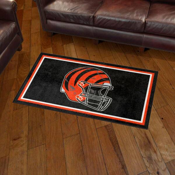 Cincinnati Bengals Football Rug