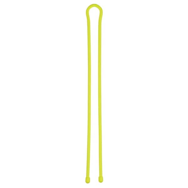 Nite Ize 32 in. Gear Tie Neon Yellow (2-Pack)