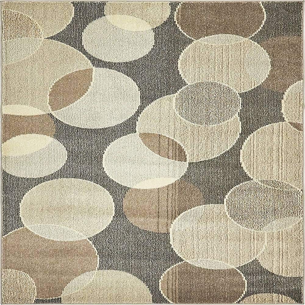 Chromatic Seaside Gray 4' 0 x 6' 0 Area Rug price history on PriceWatchPro
