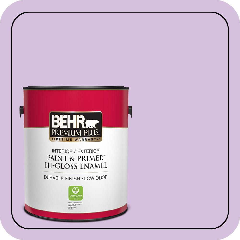 1 gal. #660A-3 New Violet Hi-Gloss Enamel Interior/Exterior Paint & Primer price history on PriceWatchPro