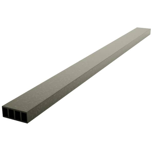 2.5 in. x 1 in. x 84 in. Black Aluminum The Original Bridge Bracket