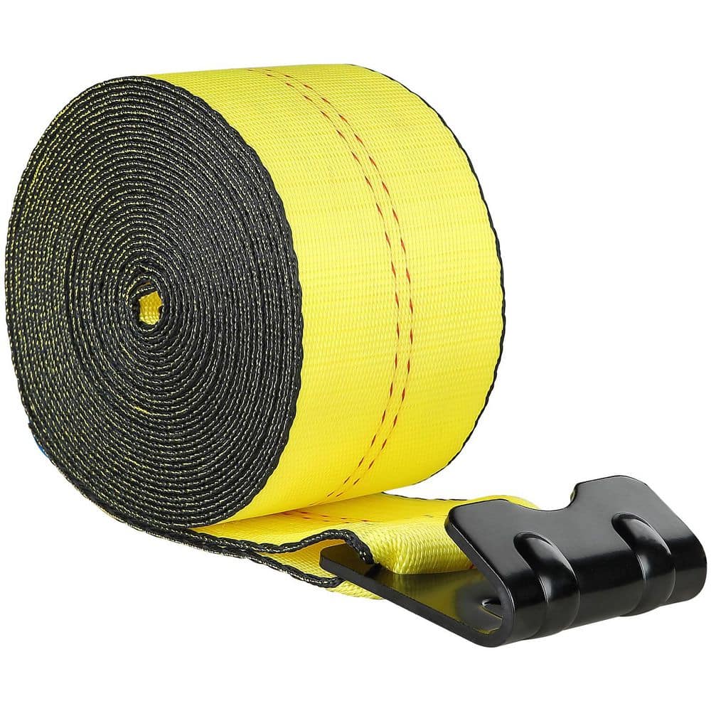 Winch Straps, 4 in. x 40 ft., 18000 lbs. Break Strength, 6000 lbs. Load Capacity, Truck Straps with Flat Hook price history on PriceWatchPro