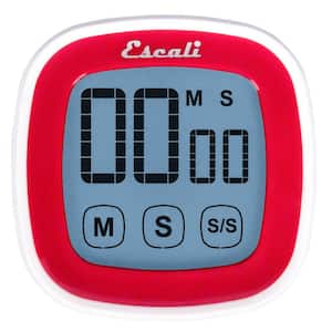 Red Touch Screen Digital Timer