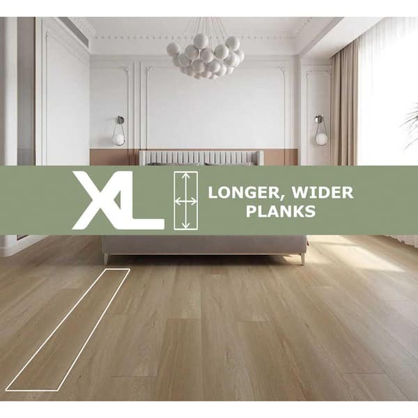 Tawny 30 MIL x 9 in. W x 60 in. L Click Lock Waterproof Rigid Core Luxury Vinyl Plank Flooring (18.94 sq. ft./case)