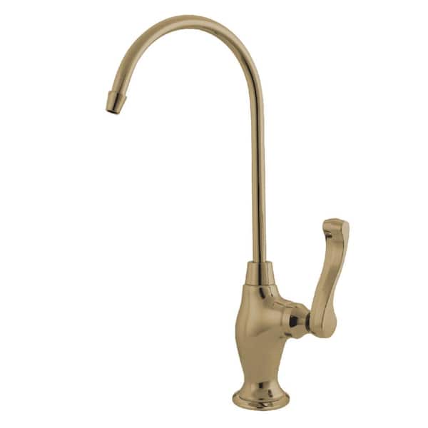 Kingston Brass Replacement Drinking Water Single-Handle Beverage Faucet in Polished Brass for Filtration Systems