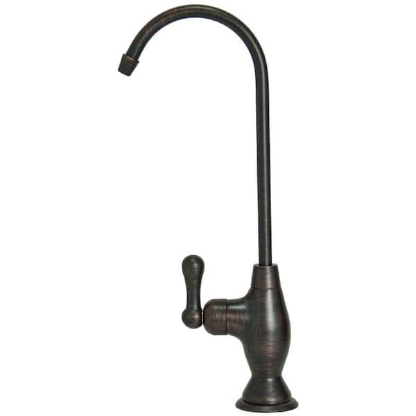 Unbranded Single-Handle Standard Kitchen Faucet in Venetian Bronze