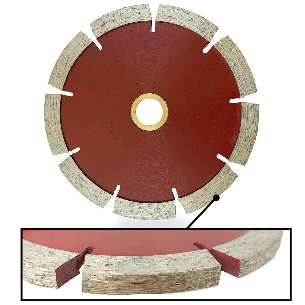 5 in. Professional Tuck Point 1/4 in. Diamond Blade, Cuts Granite, Marble, Concrete, Stone, Brick, Masonry price history on PriceWatchPro