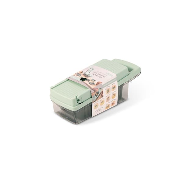 Green Multifunctional Food Chopper and Slicer