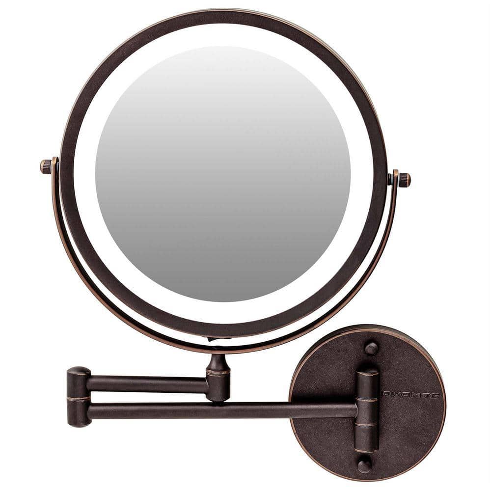 Ovente Lighted Magnifying Wall Makeup...