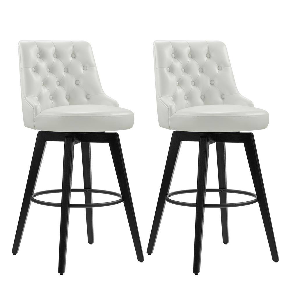 Reviews for Spruce & Spring Haynes 30 in. Stone Gray High Back Metal