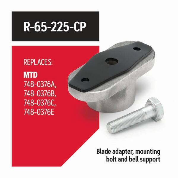Outdoor Power Blade Adapter For MTD Troy-Bilt 987-02527