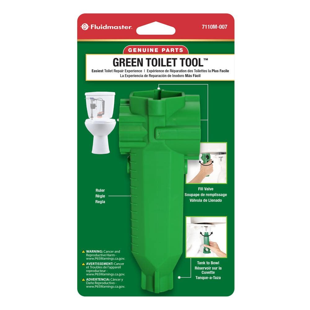 Fluidmaster Green Universal Toilet Repair Tool