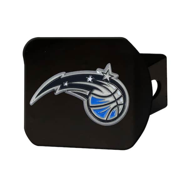 FANMATS NBA Orlando Magic Color Emblem on Black Hitch Cover
