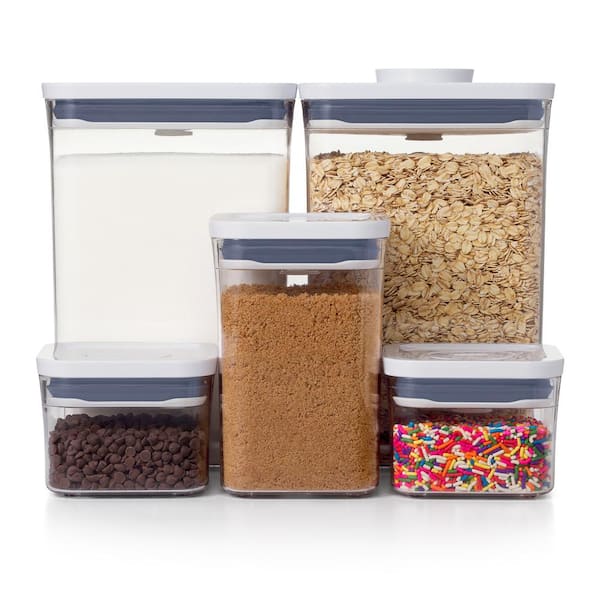 OXO Good Grips 3.0 Qt. Medium Jar POP Food Storage Container with Airtight  Lid 1128580 - The Home Depot