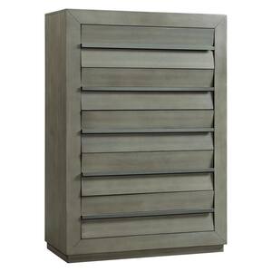 Cosmo 5-Drawer Chest in Grey