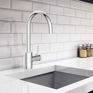 Eastport II Single-Handle Standard Kitchen Faucet in Polished Chrome
