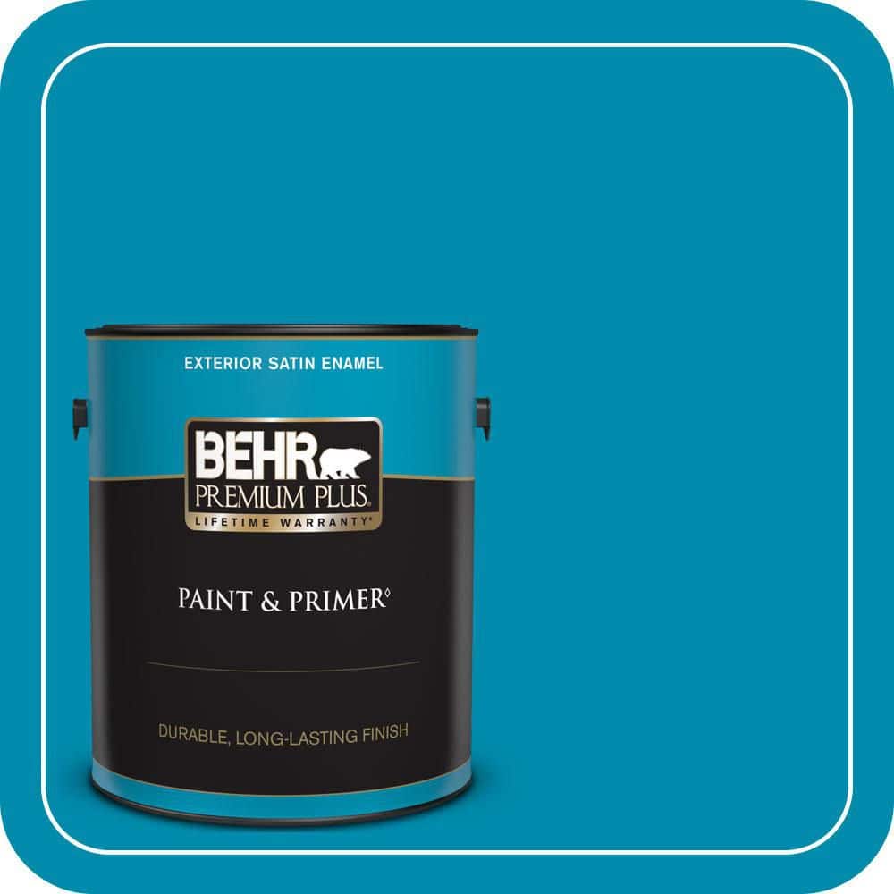 1 gal. #530B-7 Riviera Paradise Satin Enamel Exterior Paint & Primer price history on PriceWatchPro