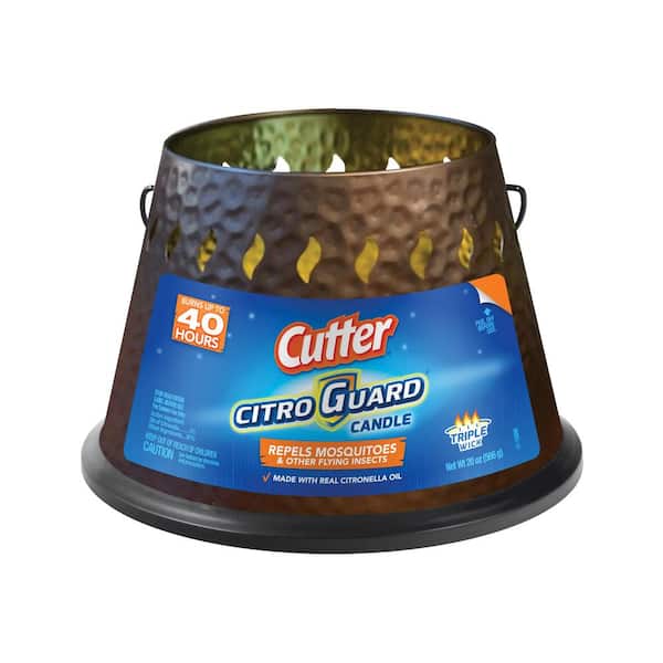 Cutter 20 oz. CitroGuard Triple Wick Citronella Candle