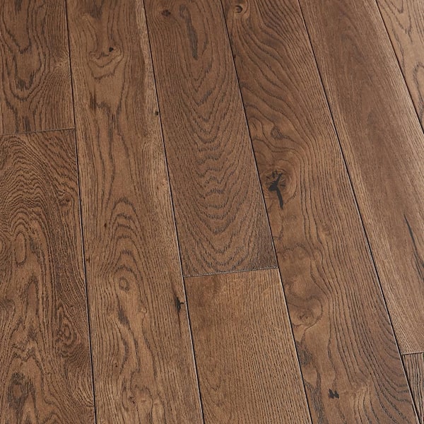 Ocean City French Oak 3/4 in. T x 5 in. W Wire Brushed Solid Hardwood Flooring (22.6 sq. ft./case)