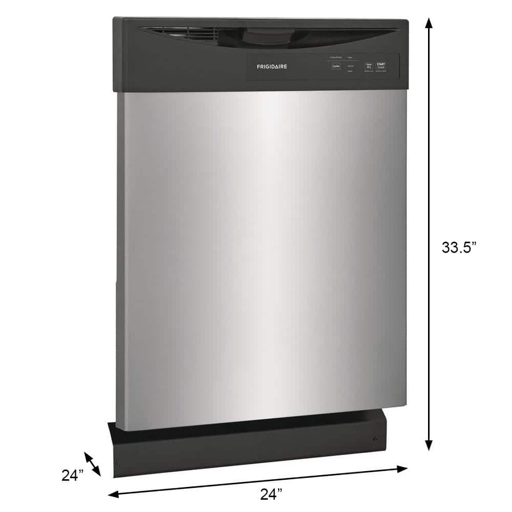 Frigidaire 24'' Stainless Steel Energy Star Built-In Dishwasher