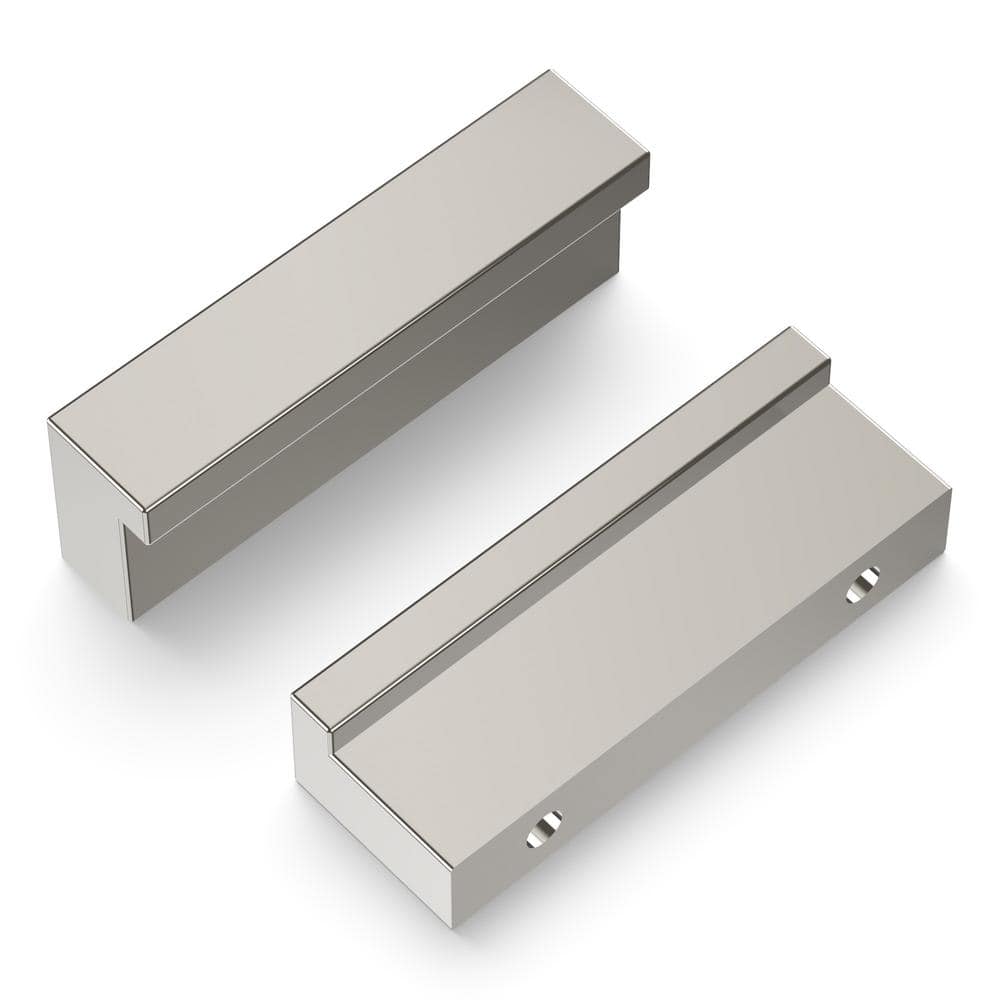Streamline Collection 1-1/4 in. (32 mm) Center-to-Center Glossy Nickel Cabinet Pull price history on PriceWatchPro