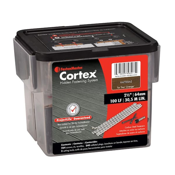 Cortex Hidden Fasteners FastenMaster Collated Cortex Hidden Fastening System for Trex Lineage ...