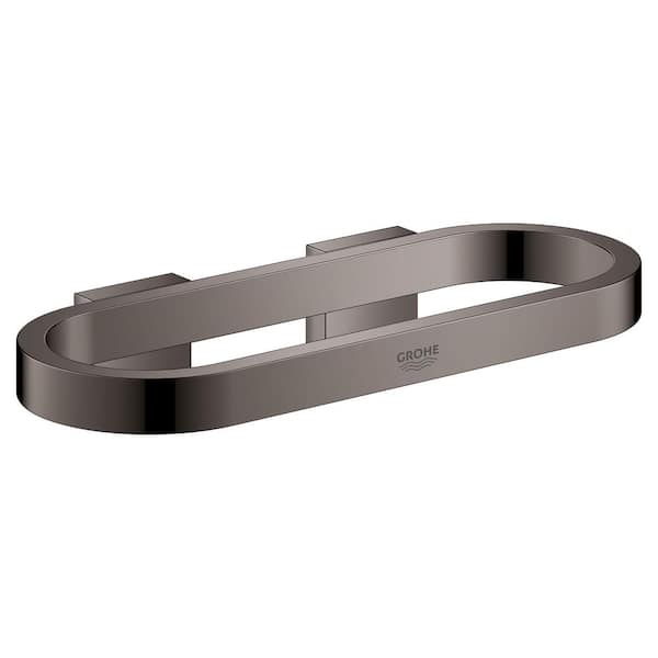 GROHE Selection Wall Mounted Towel Ring in Hard Graphite 41035A00 The