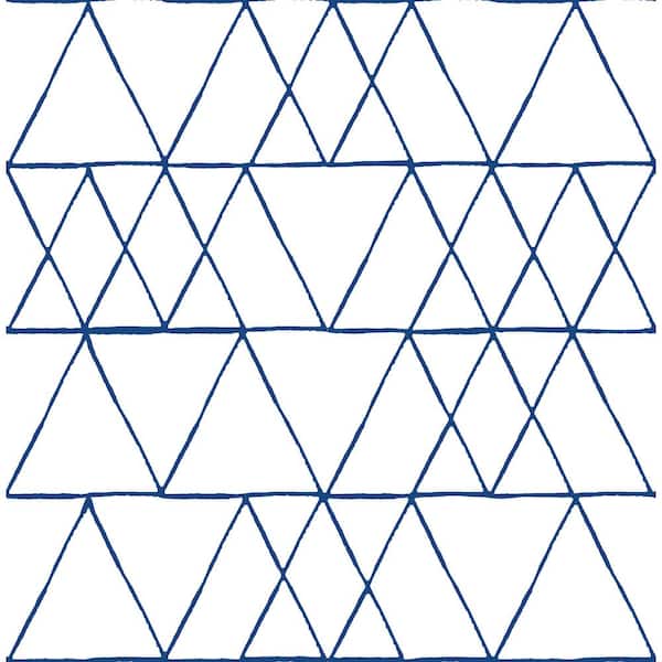 NuWallpaper Indigo Harris Peel and Stick Peel and Stick/Removable Vinyl Wallpaper