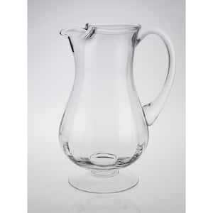 54 oz., 11 in. High Impressions European Mouth Blown Lead Free Crystal Optic Pitcher