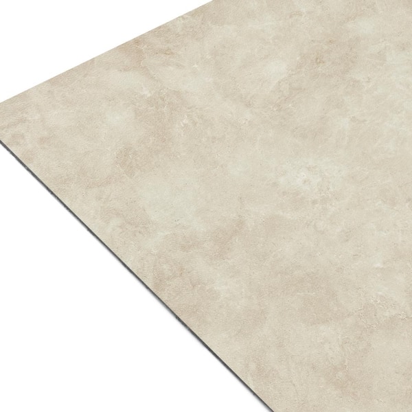 ACHIM Sterling Natural Carrera Marble 12 in. x 12 in. Peel and Stick Vinyl Tile (45 sq. ft. / case)