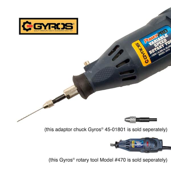 Gyros 45-10251 Carbon Steel Wire Gauge Drill Bit No.51 