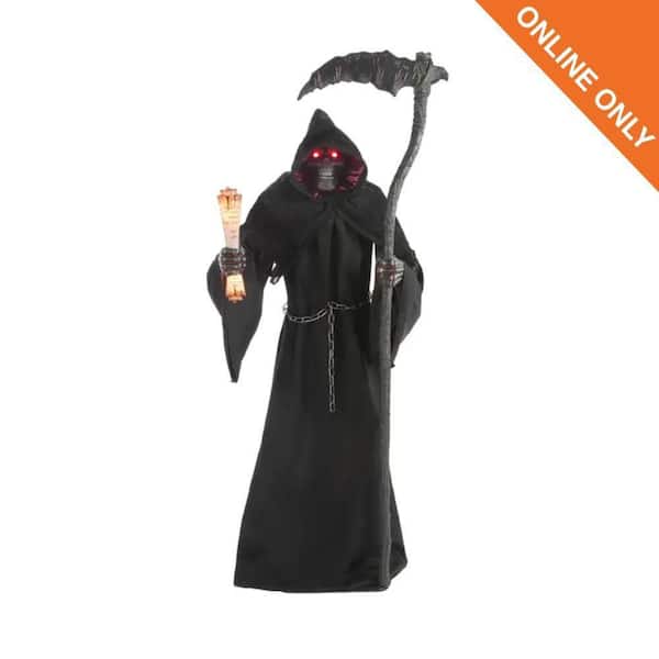 7.5 FT Grave & Bones Animated LED Fiery Reaper