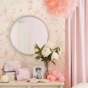 Oriental Blossom Blush Unpasted Removable Strippable Wallpaper