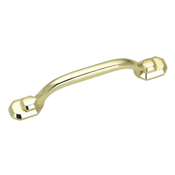Richelieu Hardware 3 in. (76 mm) Center-to-Center Brass Traditional Drawer Pull