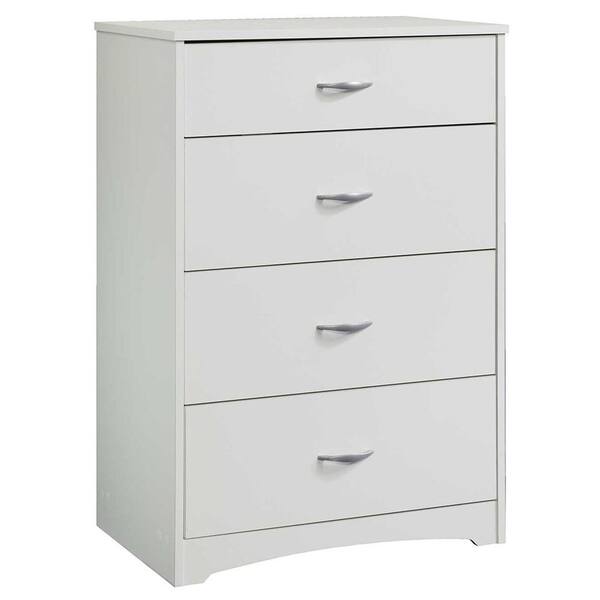 SAUDER Beginnings Collection 4-Drawer Chest in Soft White